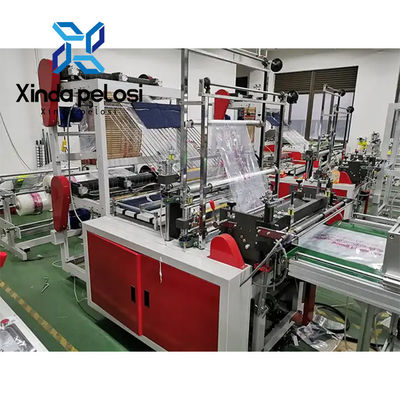 High Speeh HDPE  Biodegradable Garbage Bag Making Machine PLC Control