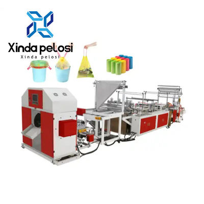 Bottom Double Layer Four Line Poly Bag Cutting Sealing Machine  380V
