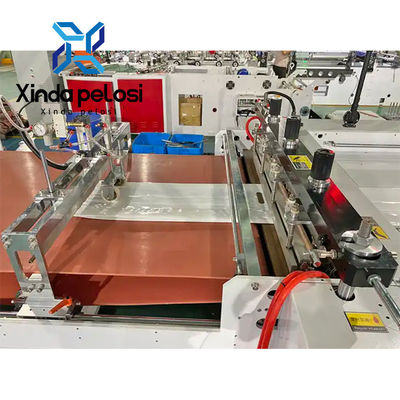 LDPE Film Plastic Cement Bag Making Machine With Hot Sealing And Cutting